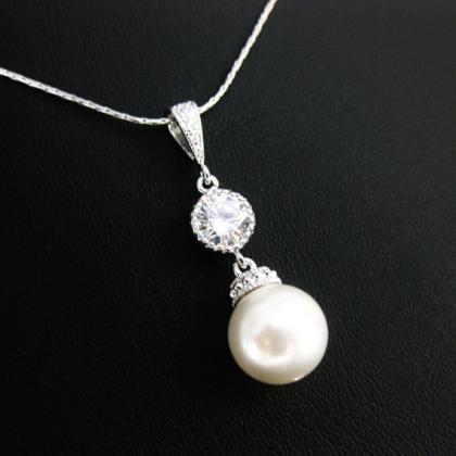 Bridal Pearl Earrings Wedding Jewelry Bridesmaid..